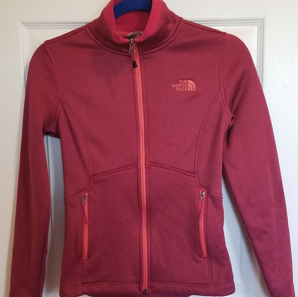 Pink North Face jacket